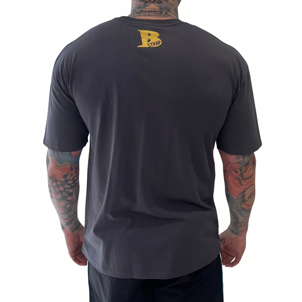 Bstrap Baseline Tee Red Back